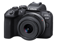 Canon EOS R10 Mirrorless Camera with RF-S 18-45mm IS STM Kit Rental - R450 P/Day