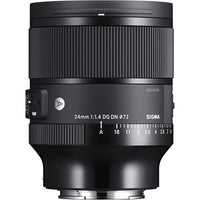 Sigma 24mm f/1.4 DG DN Art Lens for Sony E Rental - R440 P/Day