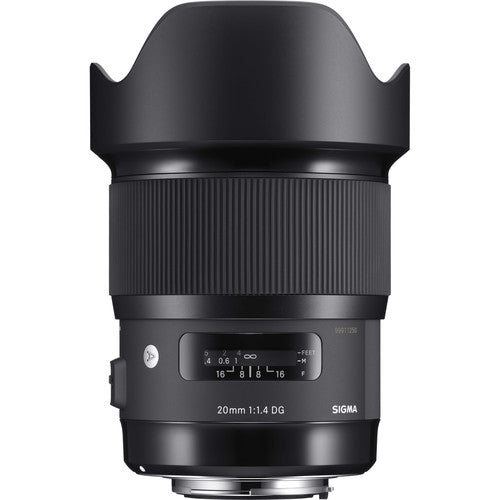 Sigma 20mm f/1.4 DG HSM Art Lens for Canon EF Rental - From R350 P/Day