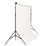 Godox Retractable Backdrop Stand + White Muslin Cloth or PVC Backdrop Rental - R350 P/Day | JHB ONLY