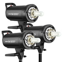 Godox SK300II 3-Light Studio Flash Kit Rental - R650 P/Day | JHB ONLY